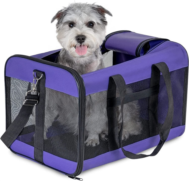 Dog Cat Carriers Bags Car Portable Transport Pet Bag Cage Pet