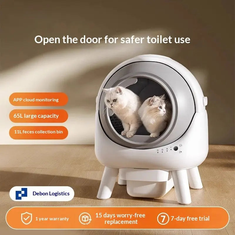 NovaClean™ MAX2 Smart Self-Cleaning Litter System Smart Self-Cleaning Litter Box