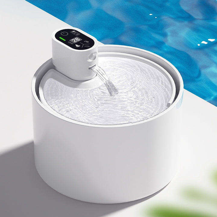 Automatic Ceramic Water Fountain for Cats and Dogs