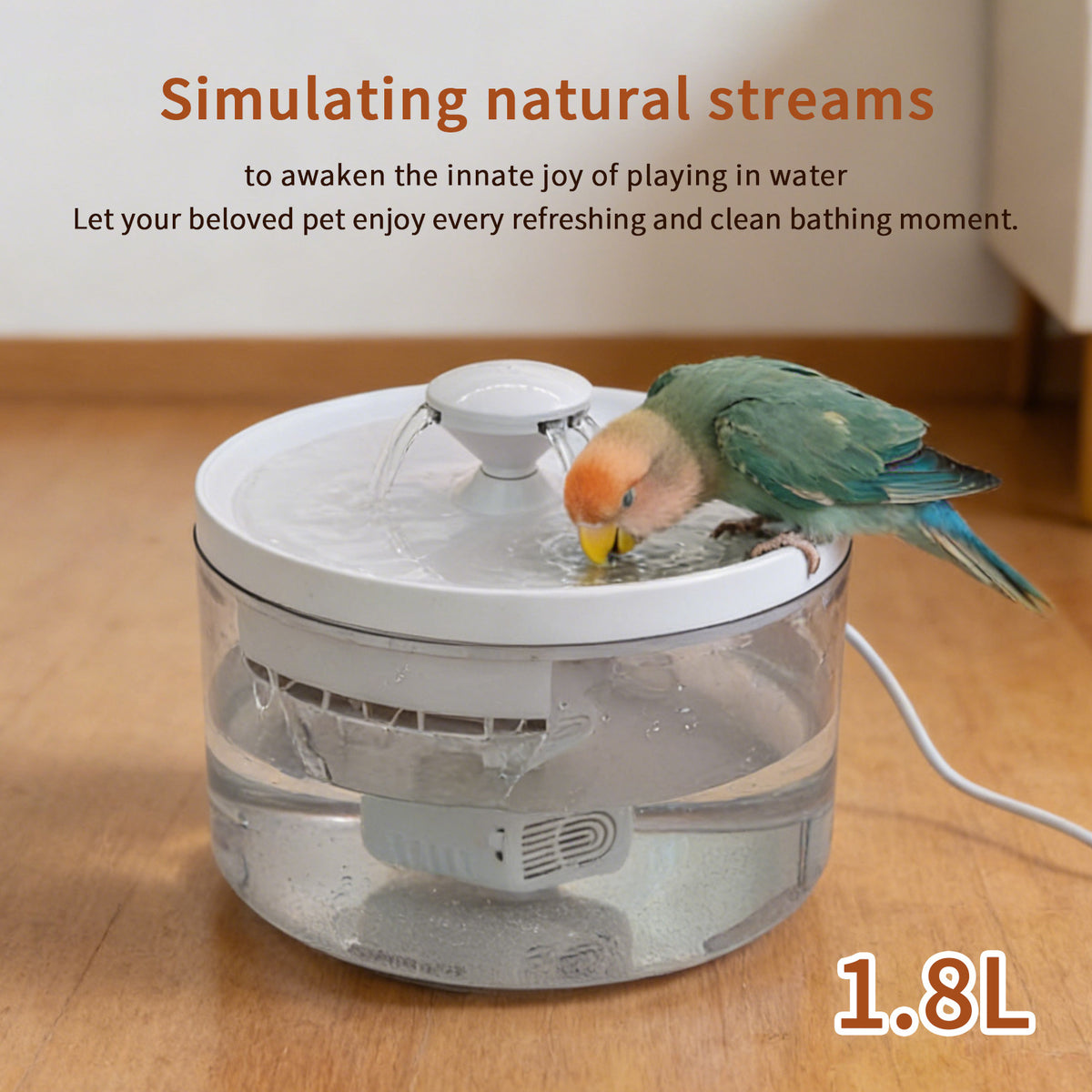 Automatic Pet Water Fountain Circulating Drinking Dispenser For