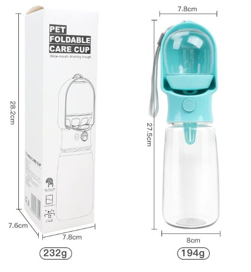 Pet Supplies Dog Drinking Water Bottle Grain Storage Tank Portable