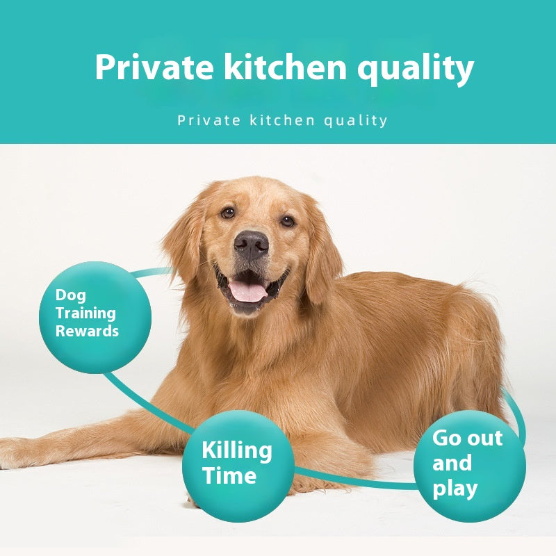 Dog Snacks Dried Beef Cubes Wholesale Pet Chicken Grain Training