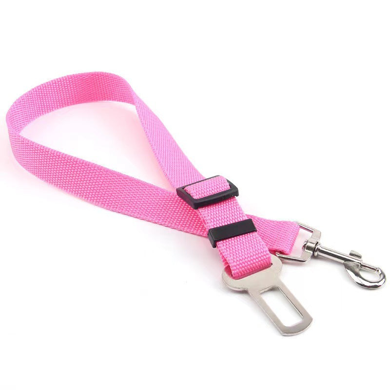 Retractable Dog Safety Belt Car For Pet Supplies Buckle