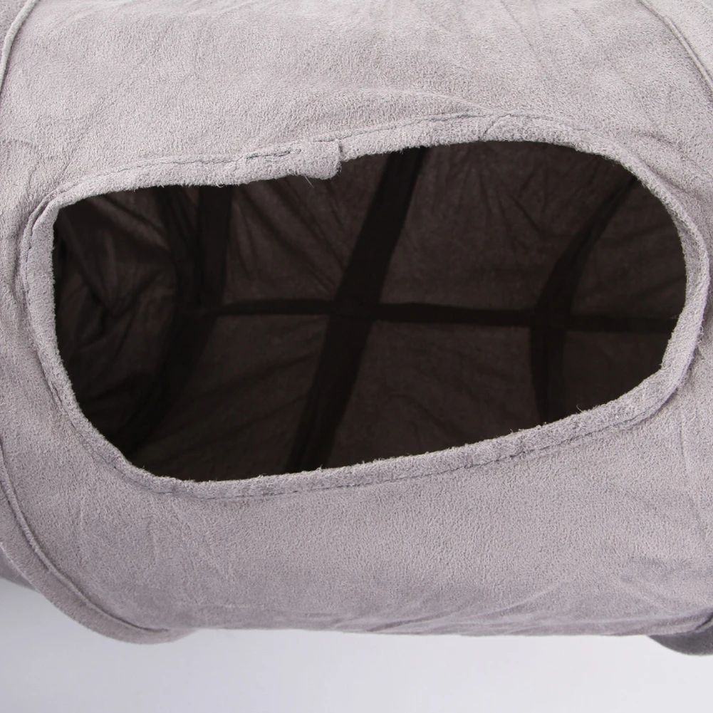 Cat Tunnel Collapsible S-shape Peekaboo Cave Play Tube Interactive