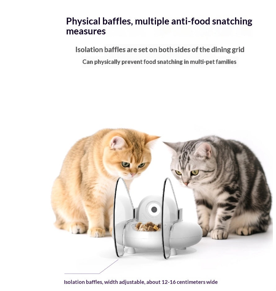 Smart Cat Feeder Ai Facial Recognition Multi Cats Video Camera Gen