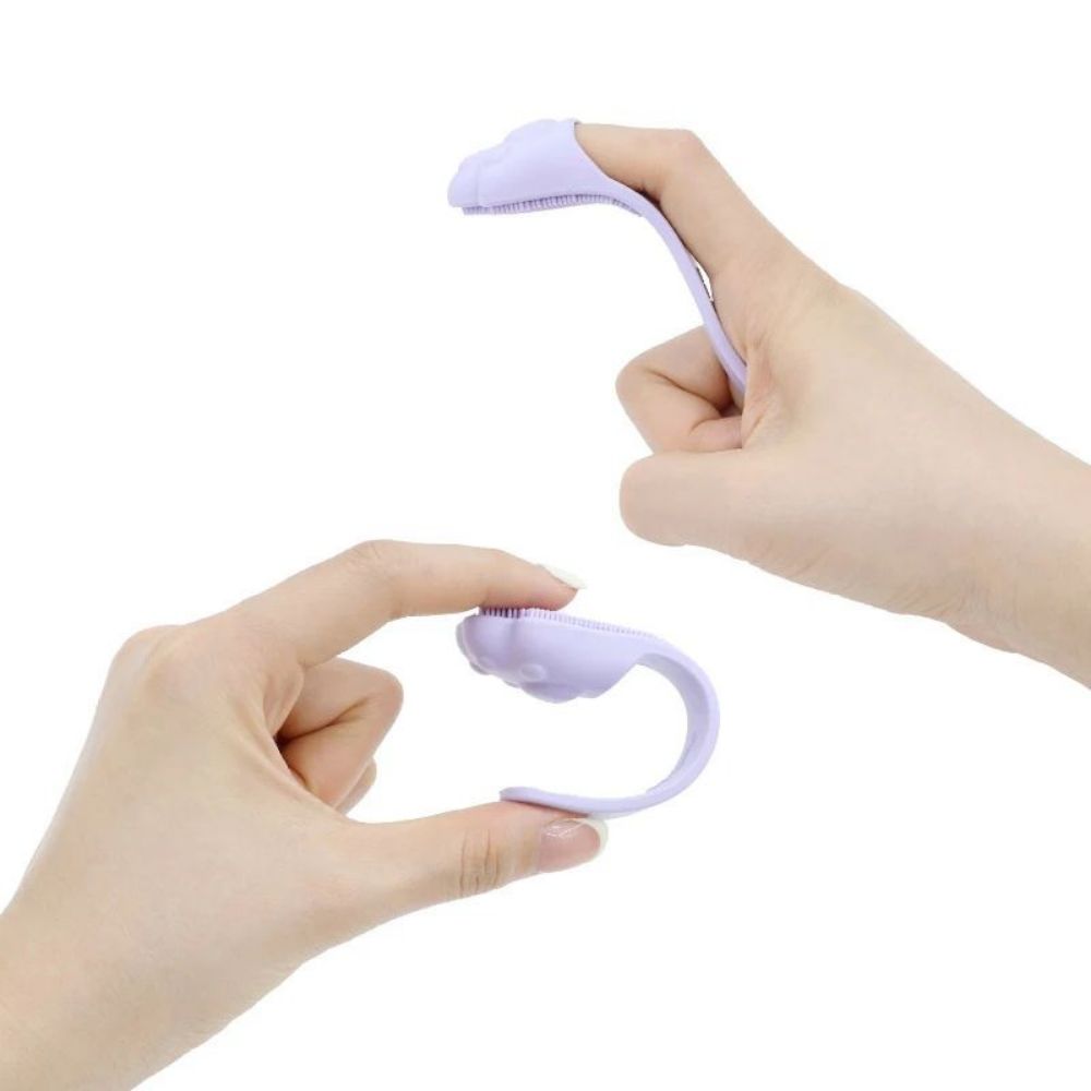 Silicone Toothbrush For Pets Food Grade Oral Cleaning Tool Finger