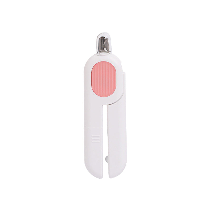 Dog And Cat Nail Clippers Pet Trimmers With LED Light And Circular