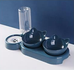 Snail-Style Cat Feeding Bowl