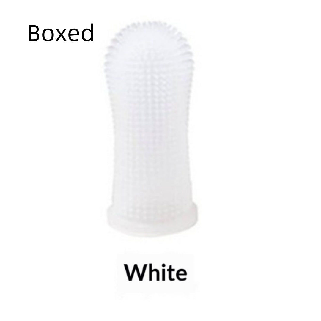 360-degree Silicone Finger Toothbrush For Cross-border Pets Deep