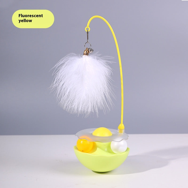 Cat Interactive Toy Funny Tumbler Kitten Exercise Catching Leaky