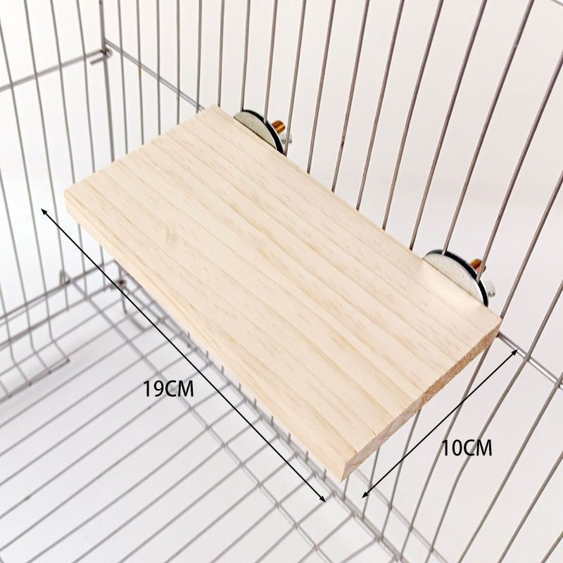 Climbing And Playing Bird Cage Accessories Toy Solid Wood Jumping