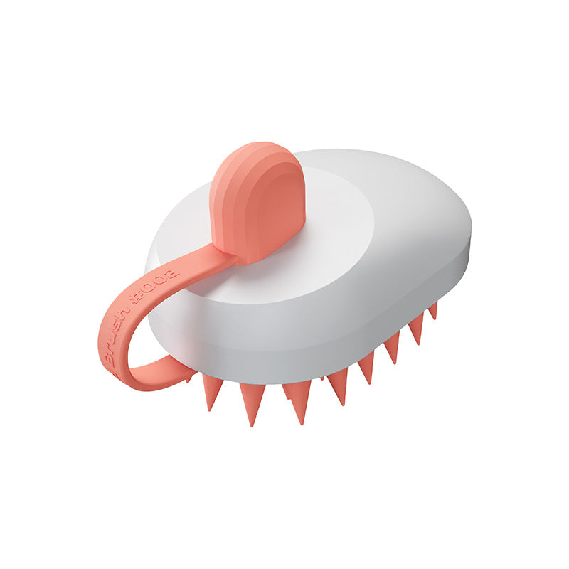 Soft Silicone Pets Hair Remover Comb Handheld Bath Shower Shampoo