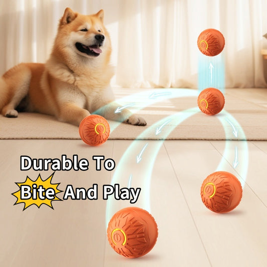 Pets Electric Jumping Ball Automatic Dog-teasing Luminous Pet