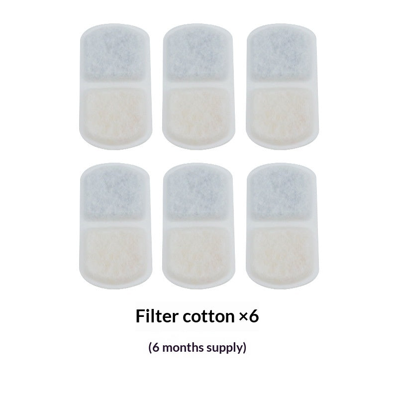 Cat Automatic Circulating Pet Water Fountain Filter Cartridge Cotton