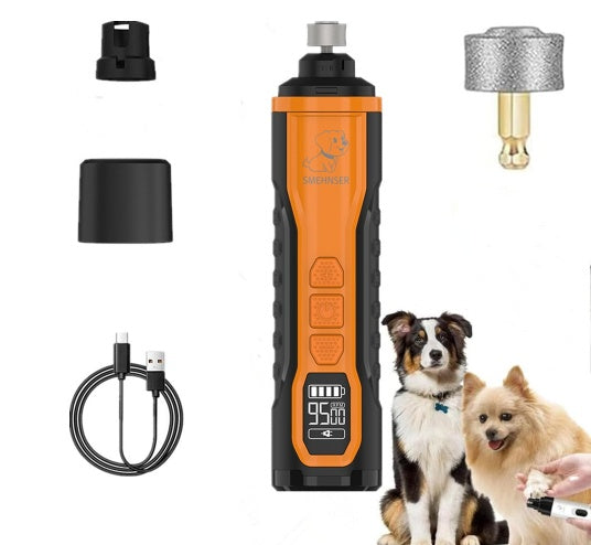 Pet Nail Grinder Cat And Dog Clipper With USB Charging