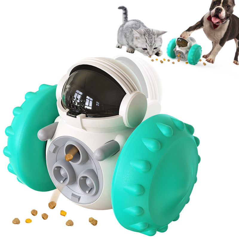 Cat And Dog Toys Slow Food Interactive Balance Car Multifunctional