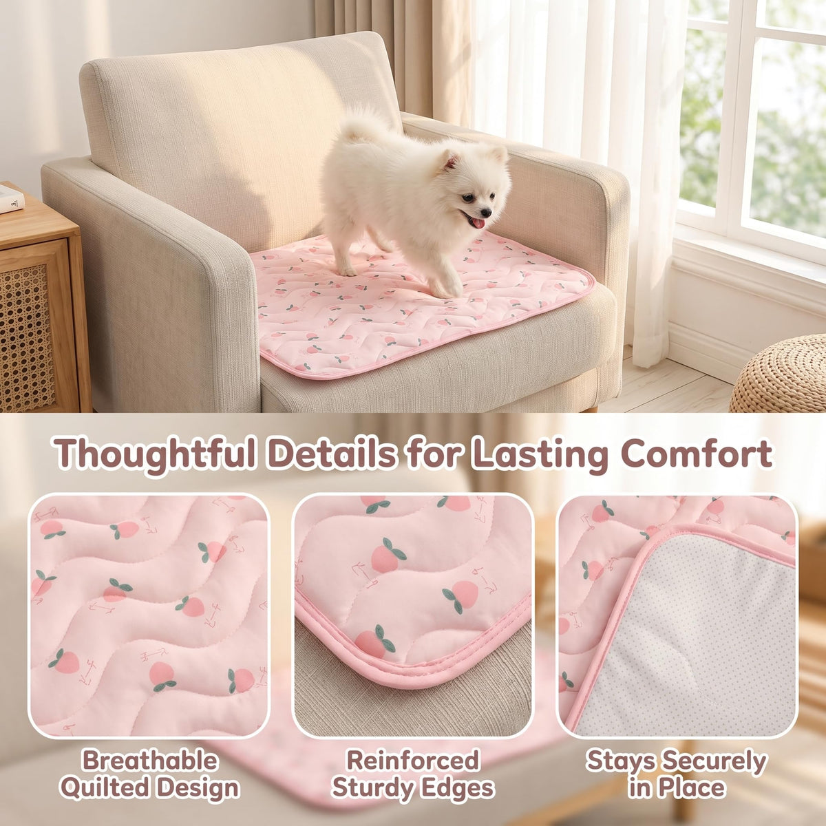 Self-cooling Pet Mat For Dogs Cats Foldable Summer Cooling Pad With