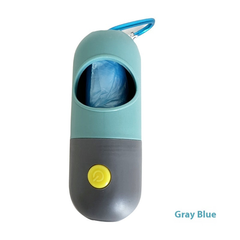 LED Light Pet Waste Bag Dispenser For Dogs Cats Dog Poop Scooper