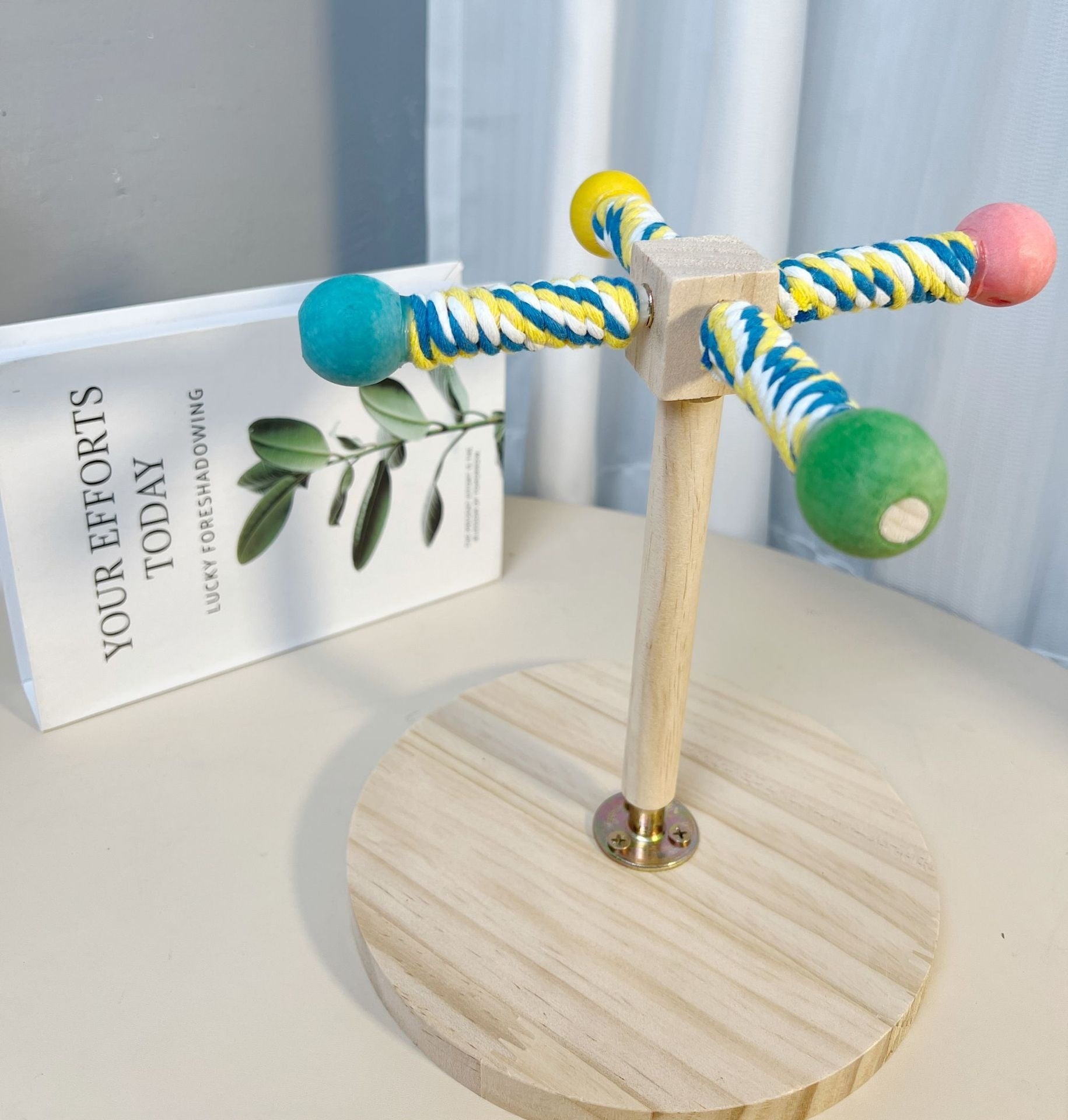 Parrot Spinning Windmill Amusement And Self-entertainment Toy
