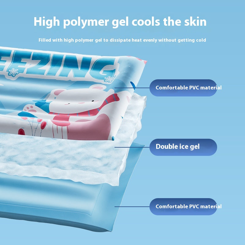 Pet Ice Mat Cat Summer Cooling Cold Nest