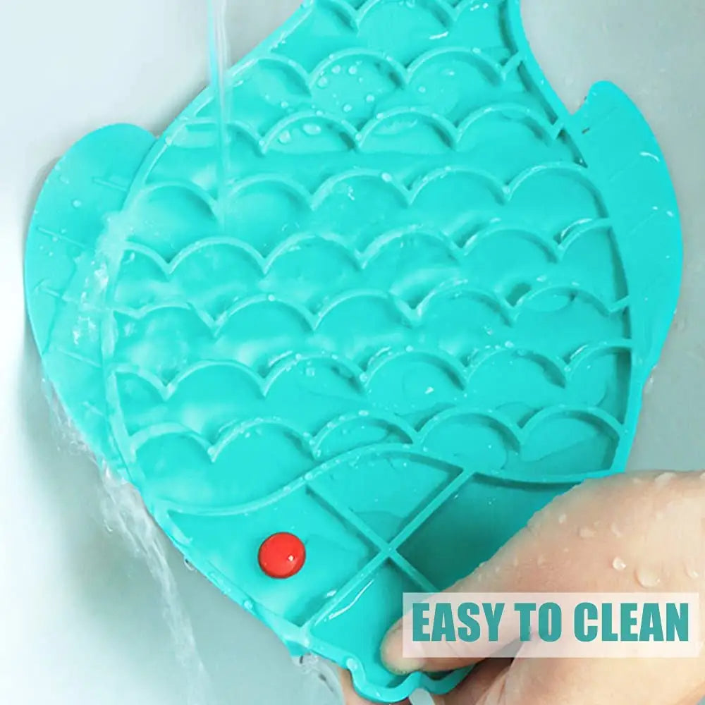 Silicone Lick Mat For Pet Dogs Slow Food Plate Rice Bowl For Small
