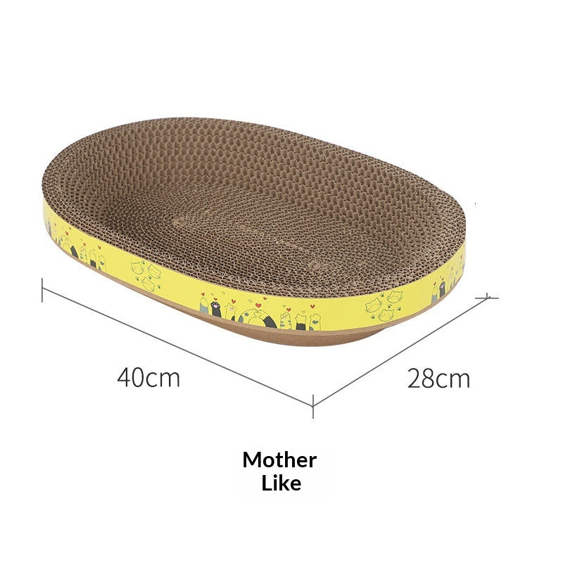 Lint-free Corrugated Cardboard Cat Scratching Post In A Bowl Shape
