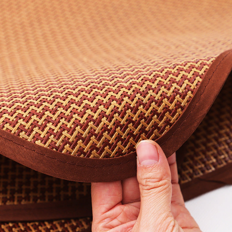 Premium Cat And Dog Cooling Mat Self Pad For Summer Bamboo Rattan