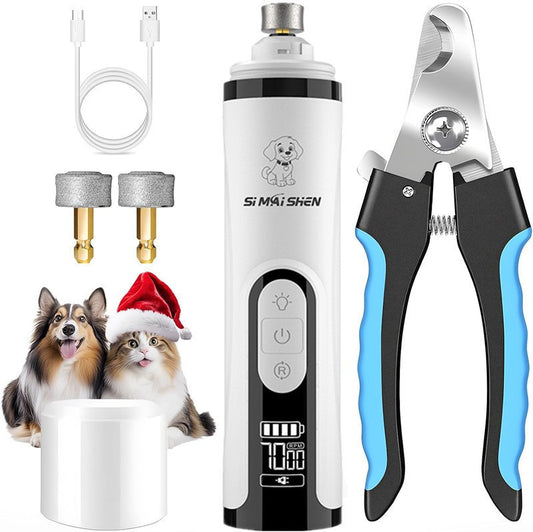 Pet Nail Grinder Highpower LED Dualightwith Bloodline Detection