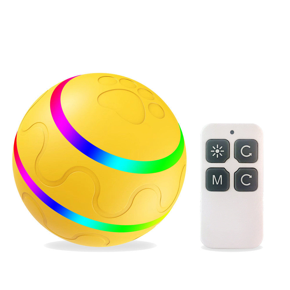 Pet New Cat Wicked Ball Toy Intelligent USB Toys Self Rotating