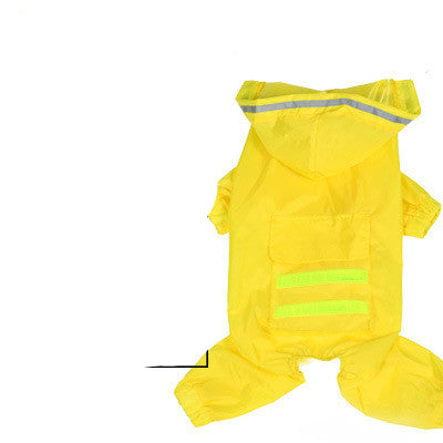 Golden Retriever Hooded Raincoat Dog Samoyed Medium