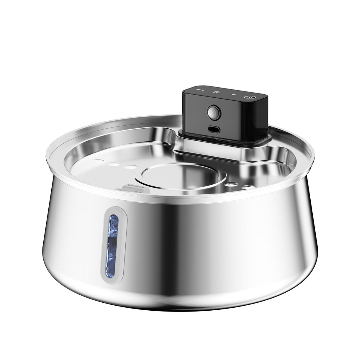 Stainless Steel Wireless Pet Water Fountain Kit
