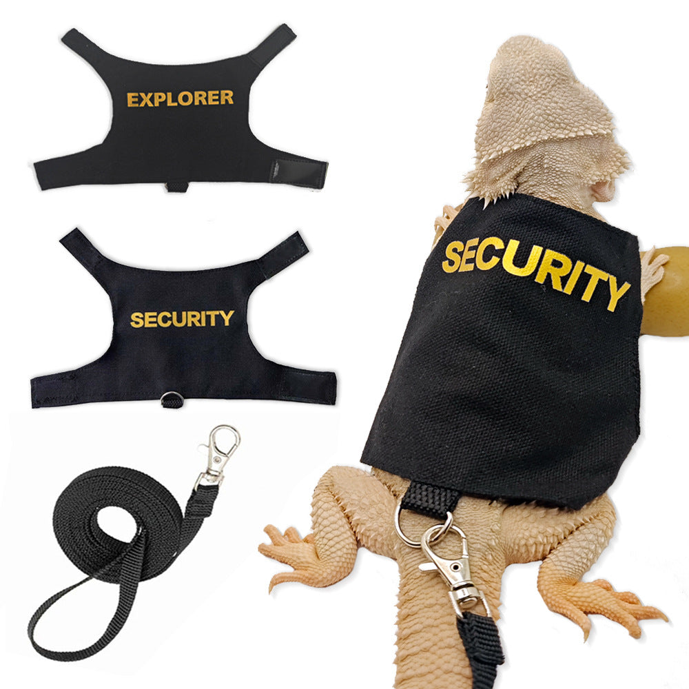 Lizard Leash Reptile Outdoor Chest And Back Harness