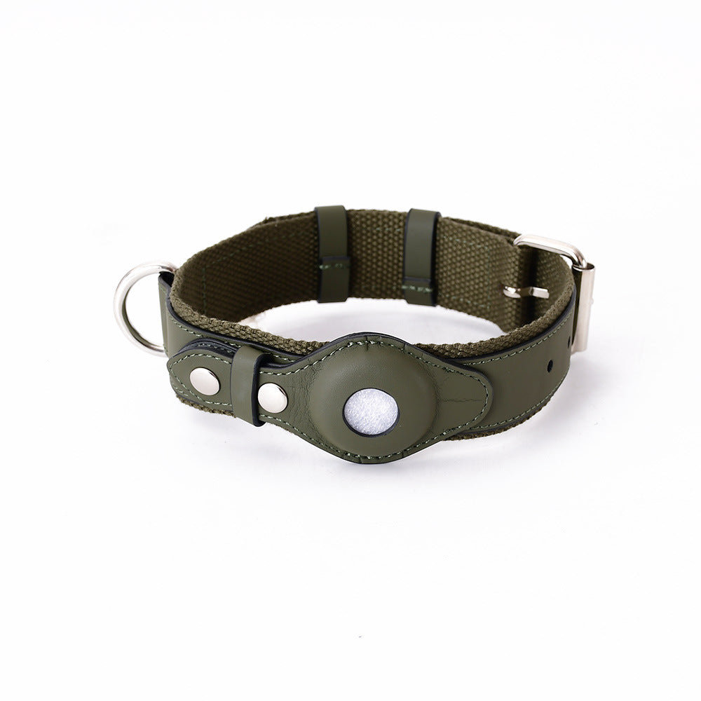 Airtag Pet Collar Tracker Protective Cover Leather
