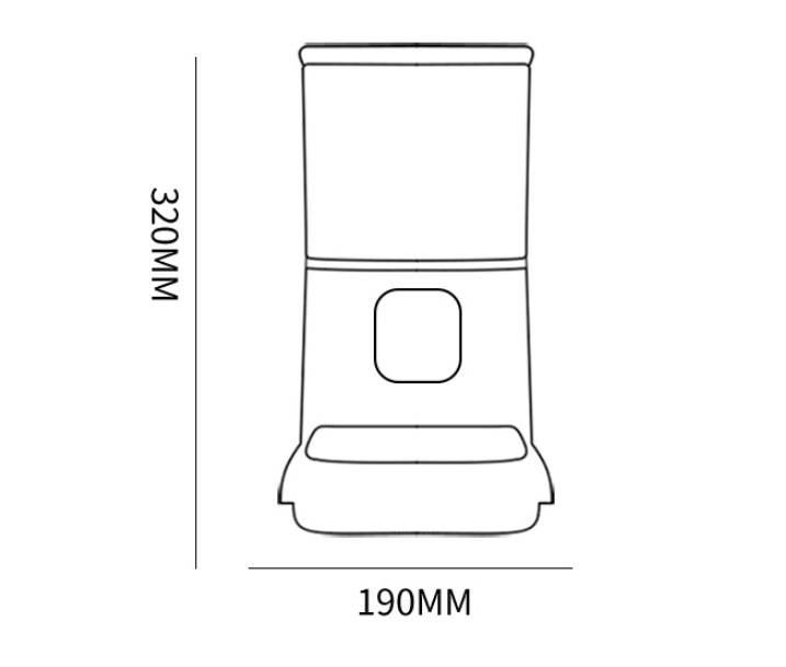 Pet Automatic Feeder Large Capacity Smart Voice Recorder App