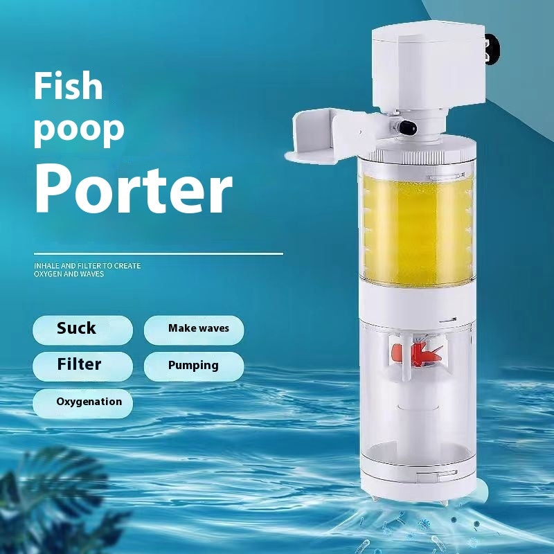 Fish Tank Built-in Filter Three-in-one Suction Wall-hung Urinal