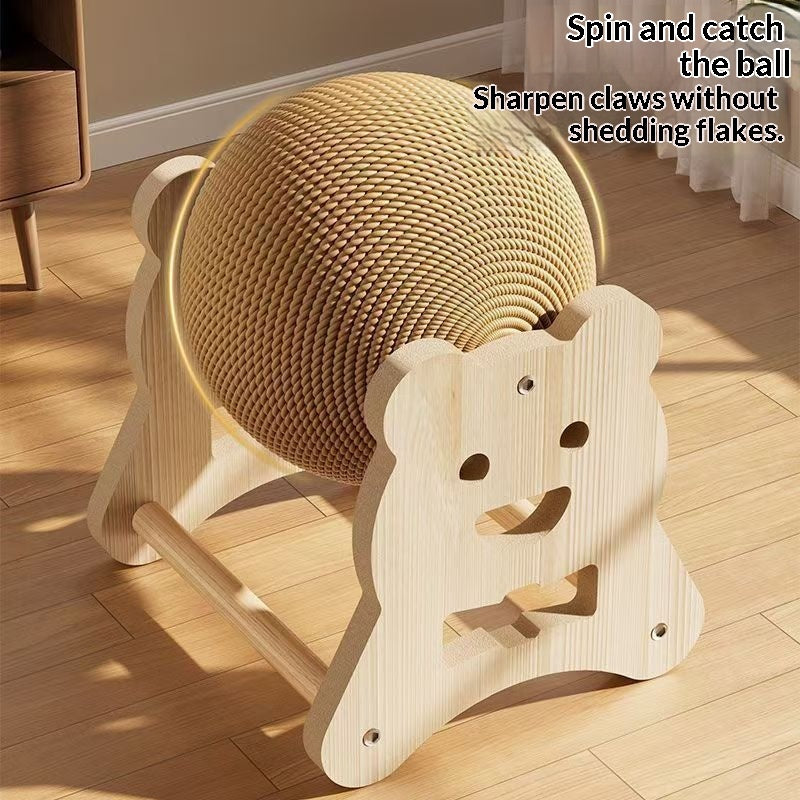 Cat Scratching Ball Roller Vertical Post Wear-resistant Toy