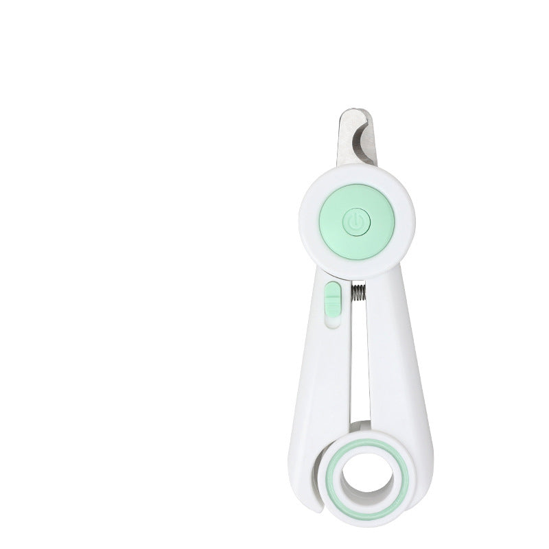 Dog Nail Clippers Grinder Cat Build-in LED Light Anti-blood