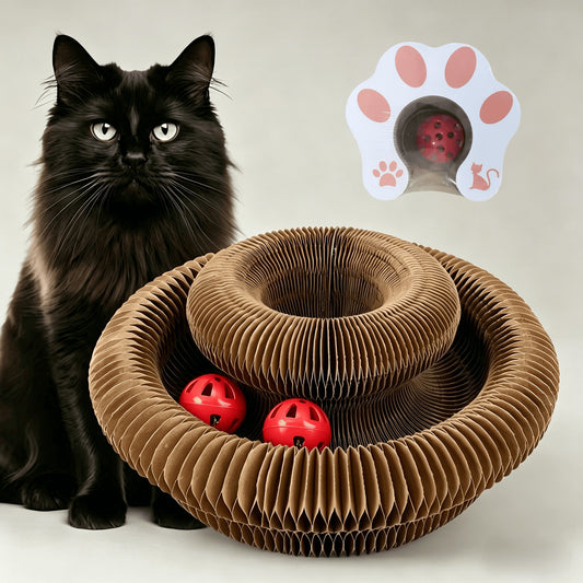 Cat Scratching Post With Magnetic Attachmentsversatile Corrugated