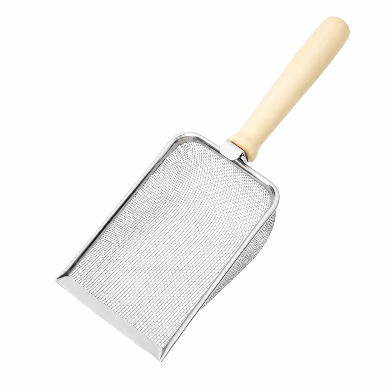 Stainless Steel Cat Litter Scoop With Fine Mesh Sifter Durable