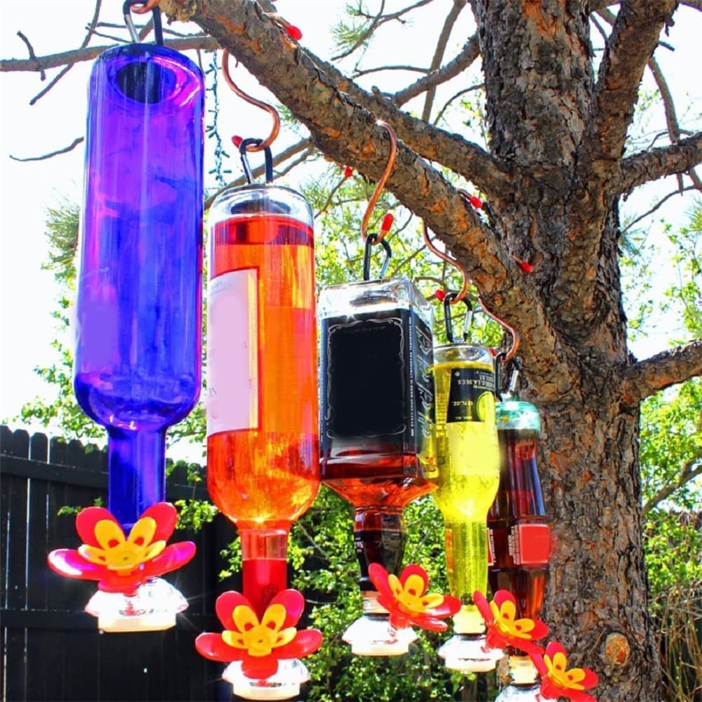 Outdoor Garden Courtyard Wine Bottle Bird Landscape Decoration