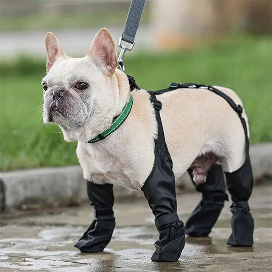 Waterproof Dog Shoes Adjustable Boots Pet Breathbale For Outdoor