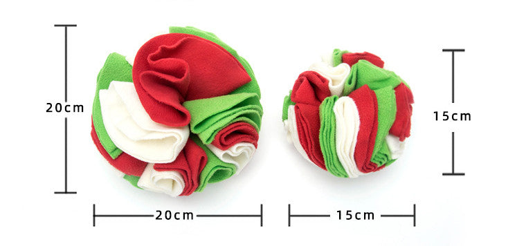 Dog Sniffing Training Blanket Snuffle Ball Mat Detachable Pads