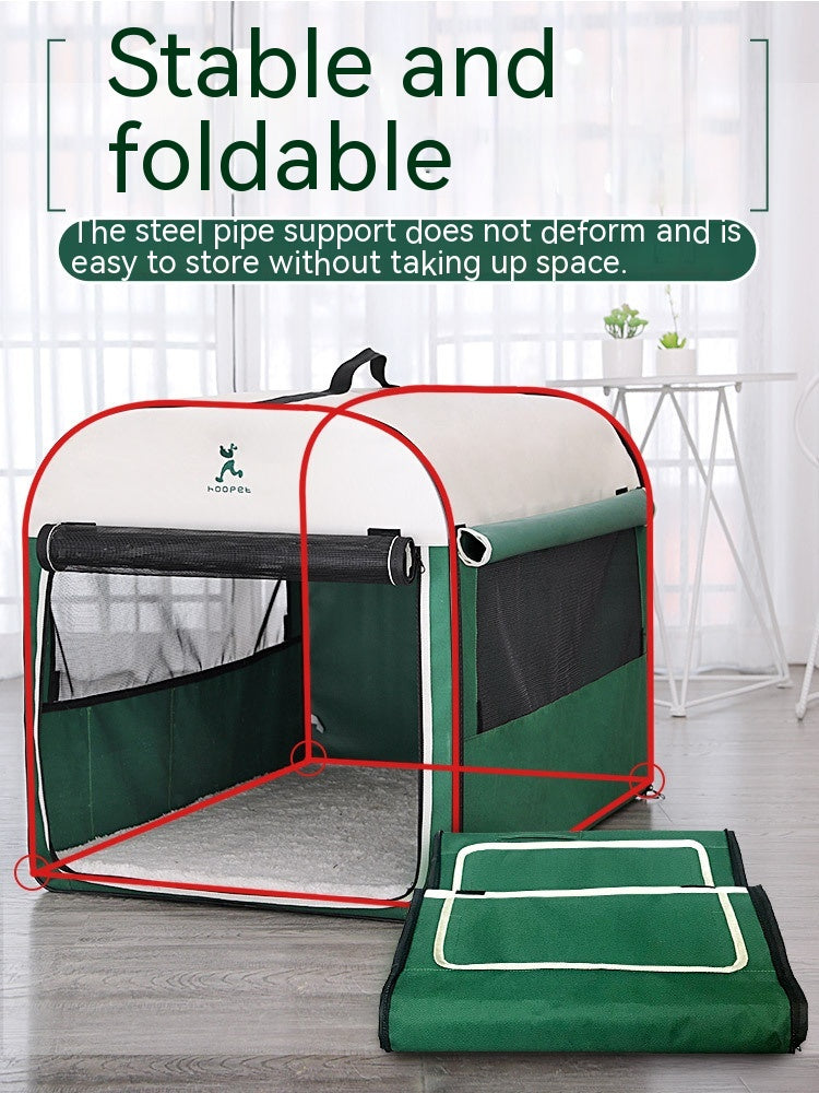 Dog Kennel Warm Large House Winter Cage Indoor Outdoor