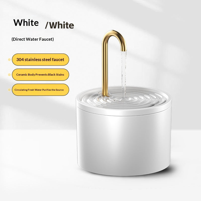 Household Cat Automatic Circulating Water Fountain