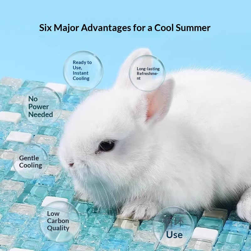 Pet Cooling Ice Mat Fast Heat Conduction Cool And Breathable