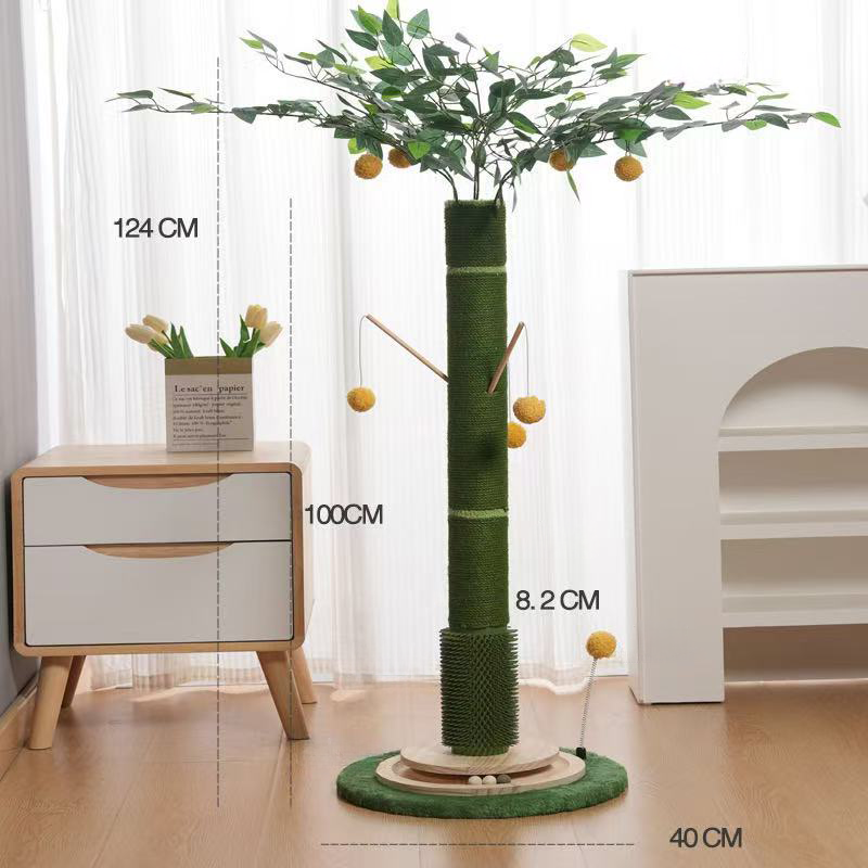 Cat Scratching Post Tall Scratcher Tree For Indoor Cats Adults With