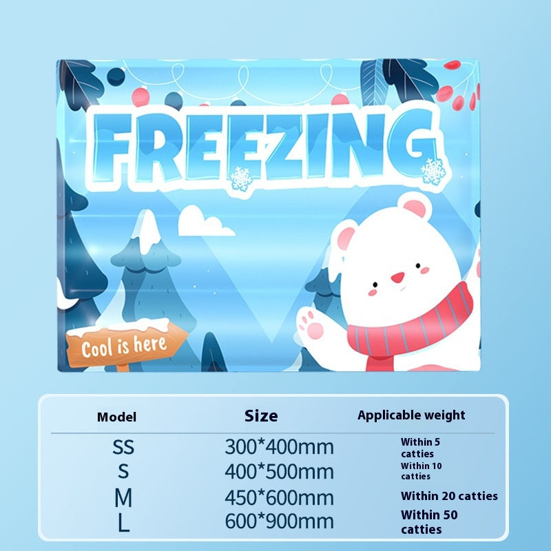 Pet Ice Mat Cat Summer Cooling Cold Nest