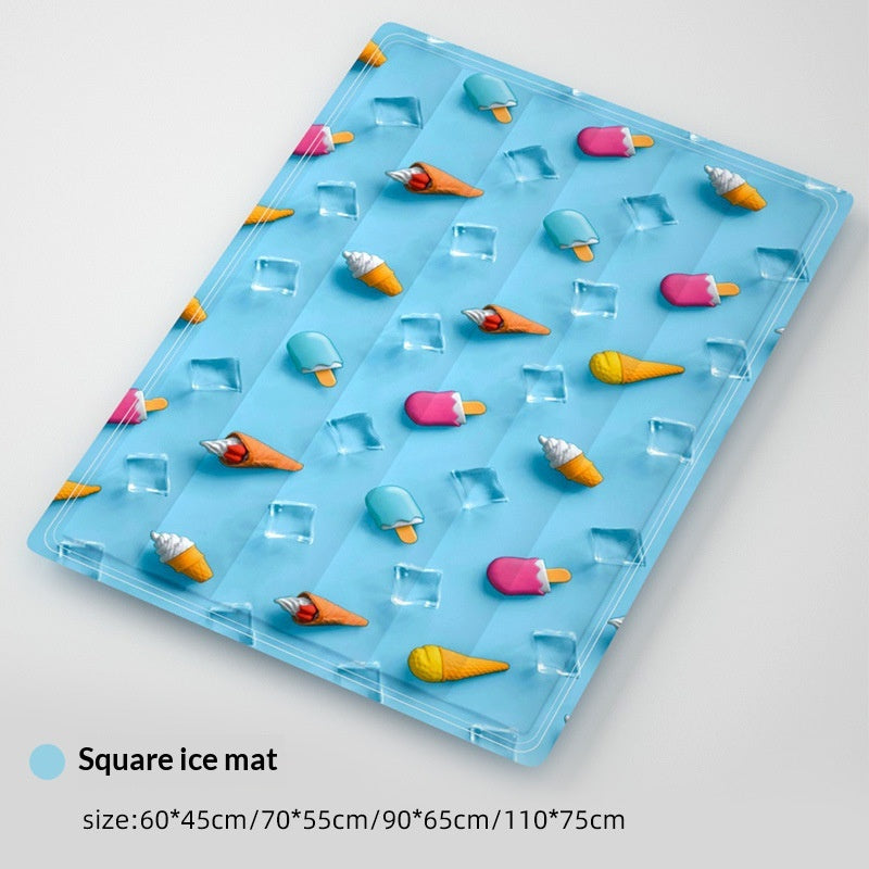 Summer Pet Cooling Mat Cat Sleeping Pad