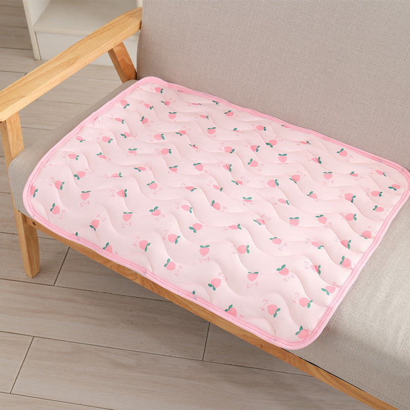 Self-cooling Pet Mat For Dogs Cats Foldable Summer Cooling Pad With