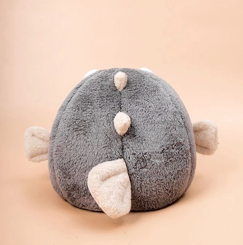 Cute Animal Cat Accessory Furniture Balloonfish-shaped Pet Mats